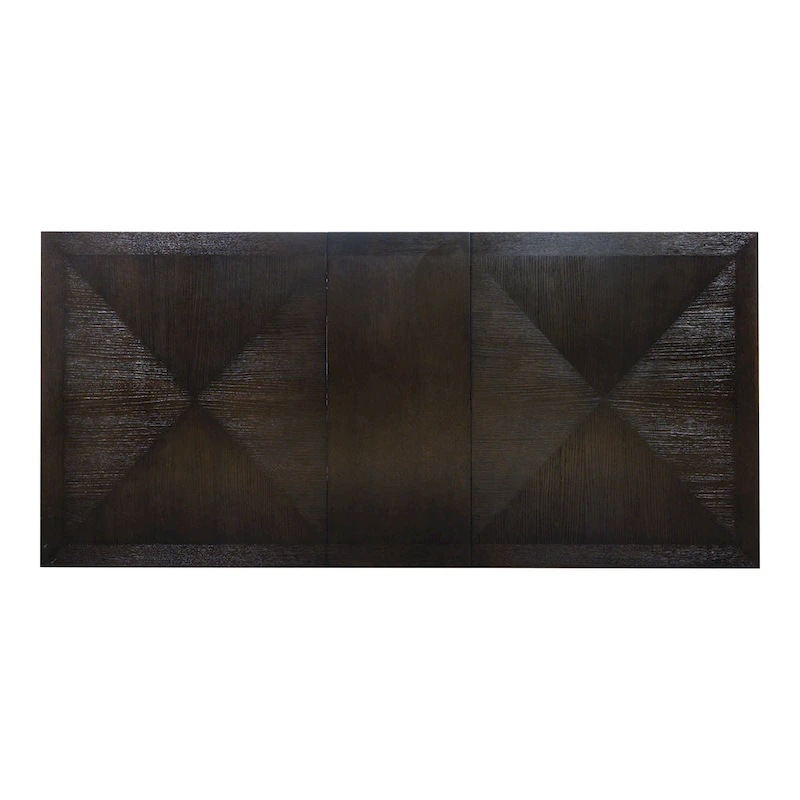 Furniture of America Chase Modern 90-inch Wood Extendable Dining Table with 18-inch Leaf