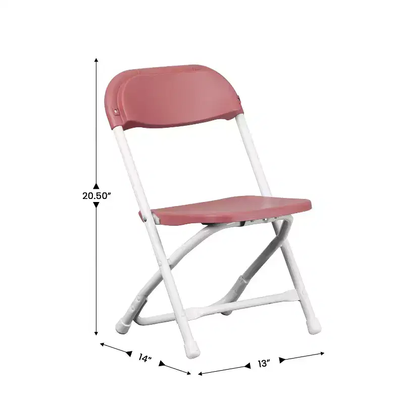 Flash Furniture 10 Pack Kids Plastic Folding Chair