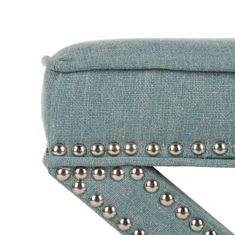 SAFAVIEH Shavonne X-Bench Ottoman