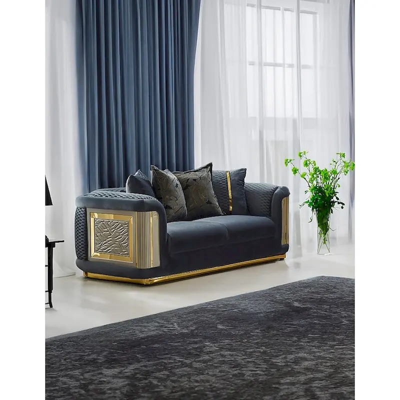 Luresta 2 Pieces Living Room Sets 1 Sofa 1 Love seat