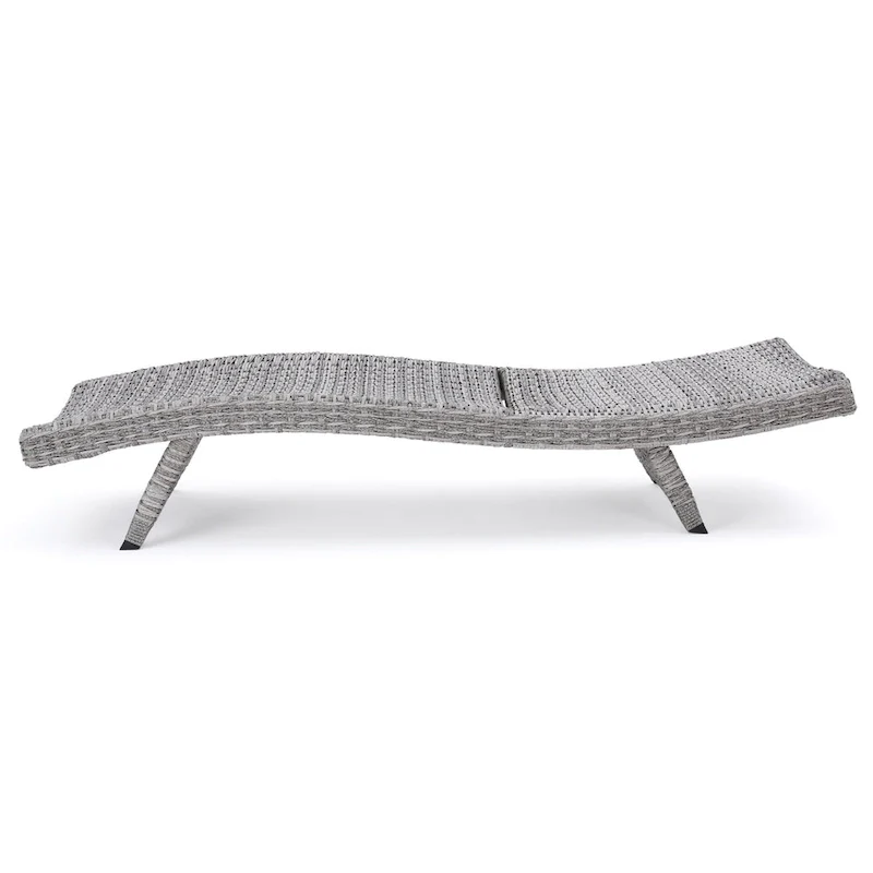 Crete Wicker Chaise Lounge