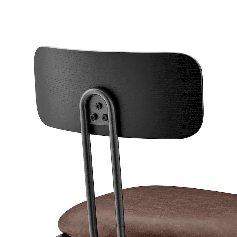 Judith PU Dining Side Chair, (Set of 4)