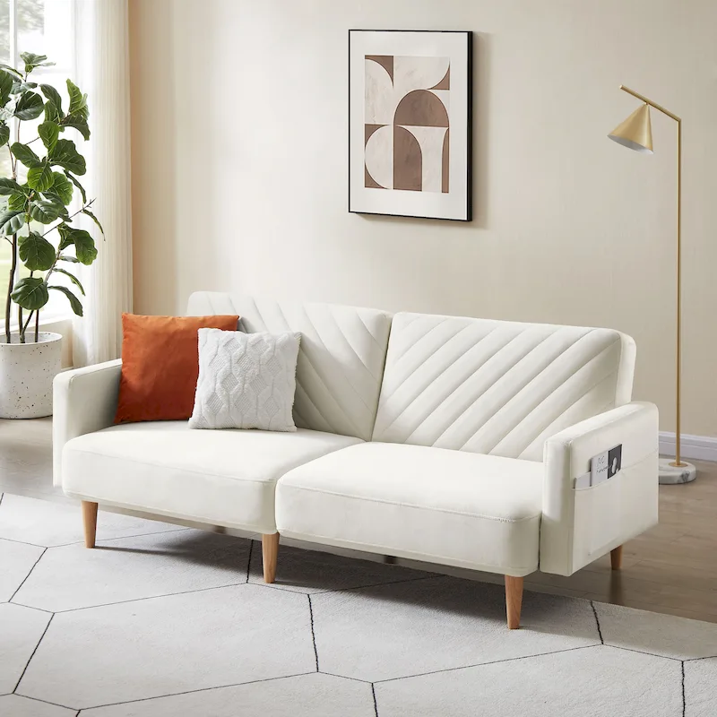 VANOMi Modern Convertible Sofa Bed