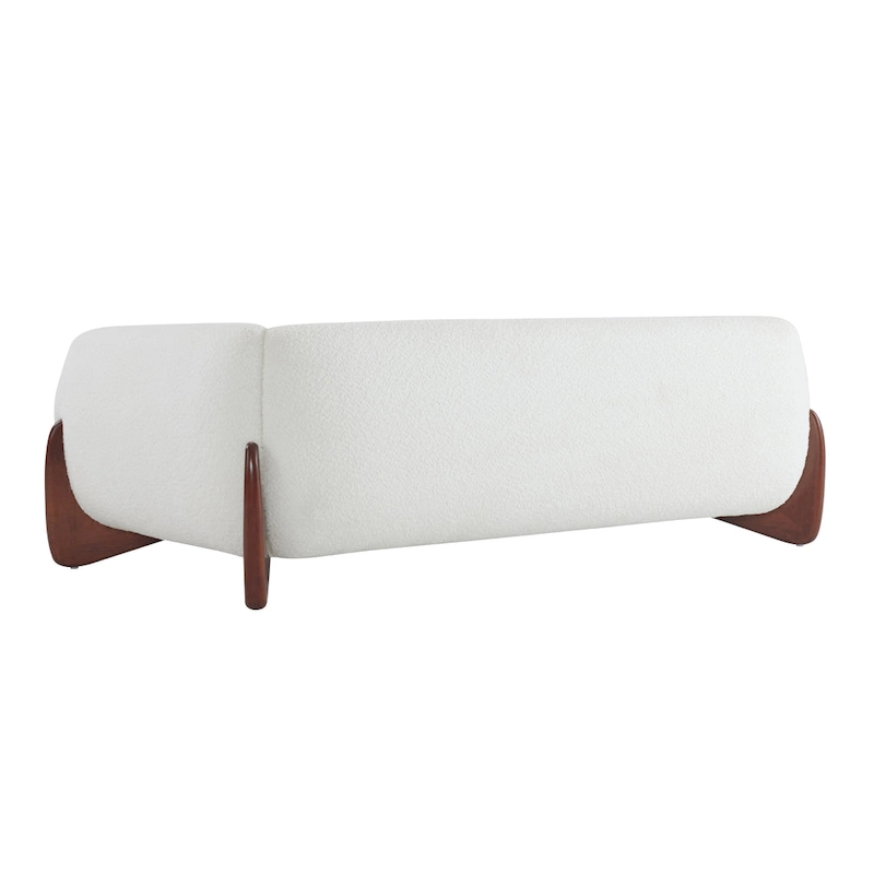 Alma Upholstered Boucle 3-Seat Sofa by Christopher Knight Home