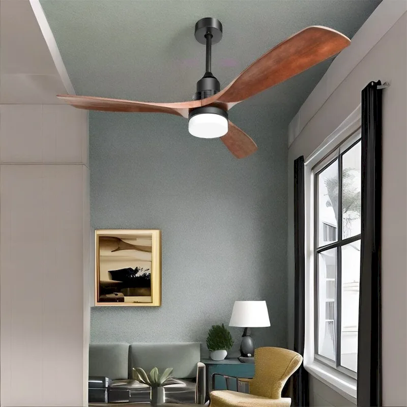 Ceiling Fan Light With 6 Speed Remote