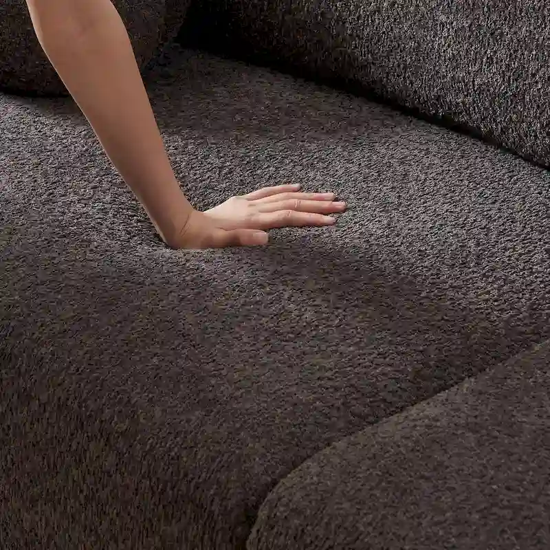 Lamb's wool 2-seater sofa