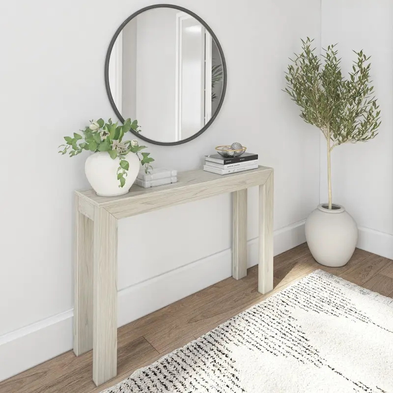 Plank and Beam Modern Console Table - 46