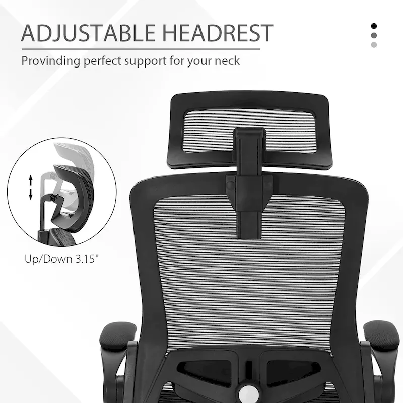Ergonomic Mesh Office Desk Chair with High Back, 360 Swivel Executive Computer Chair