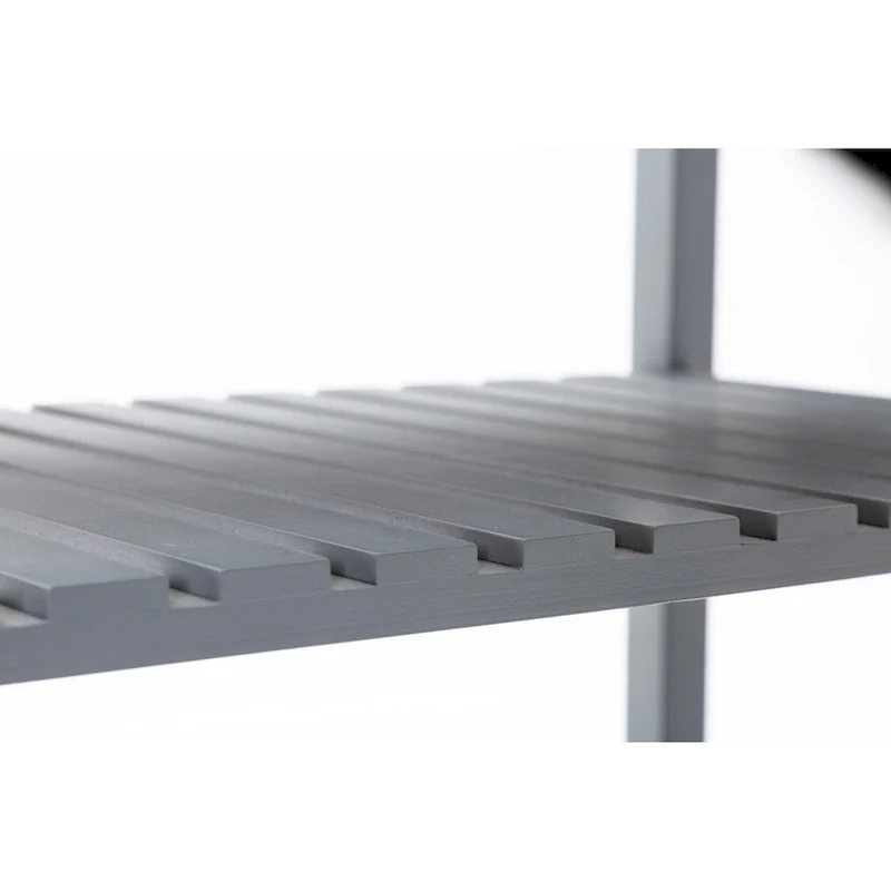 Holland Kitchen Cart With Stainless Steel Top