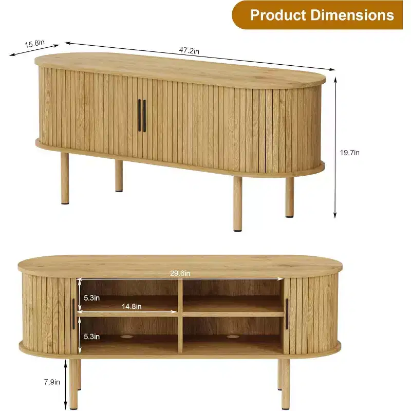 TV Stand 65 Inches,TV Cabinet with Storage,Modern Entertainment Center for Living Room, Hallway, Bedroom