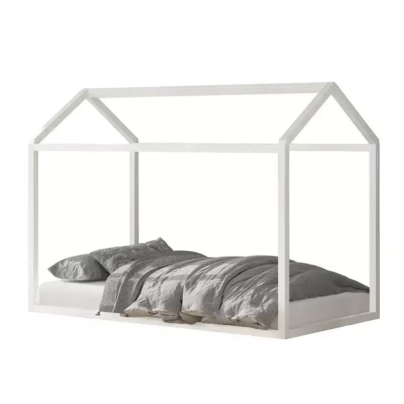 ChaletPosh Wooden Canopy Bed