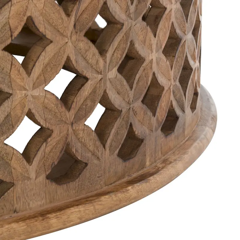 SAFAVIEH Antkea Round Coffee Table - 35 L x 35 D x 16 H - 35Wx35Dx16H