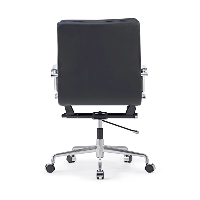 CAROCC Office Chair PU Leather Adjustable ErgoChair with Thickened Cushion - N/A