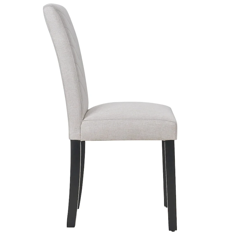 VECELO Upholstered Dining Chairs Set of 6 Parson Classic Upholstered Dining Chair,Modern 37 Parson Chairs