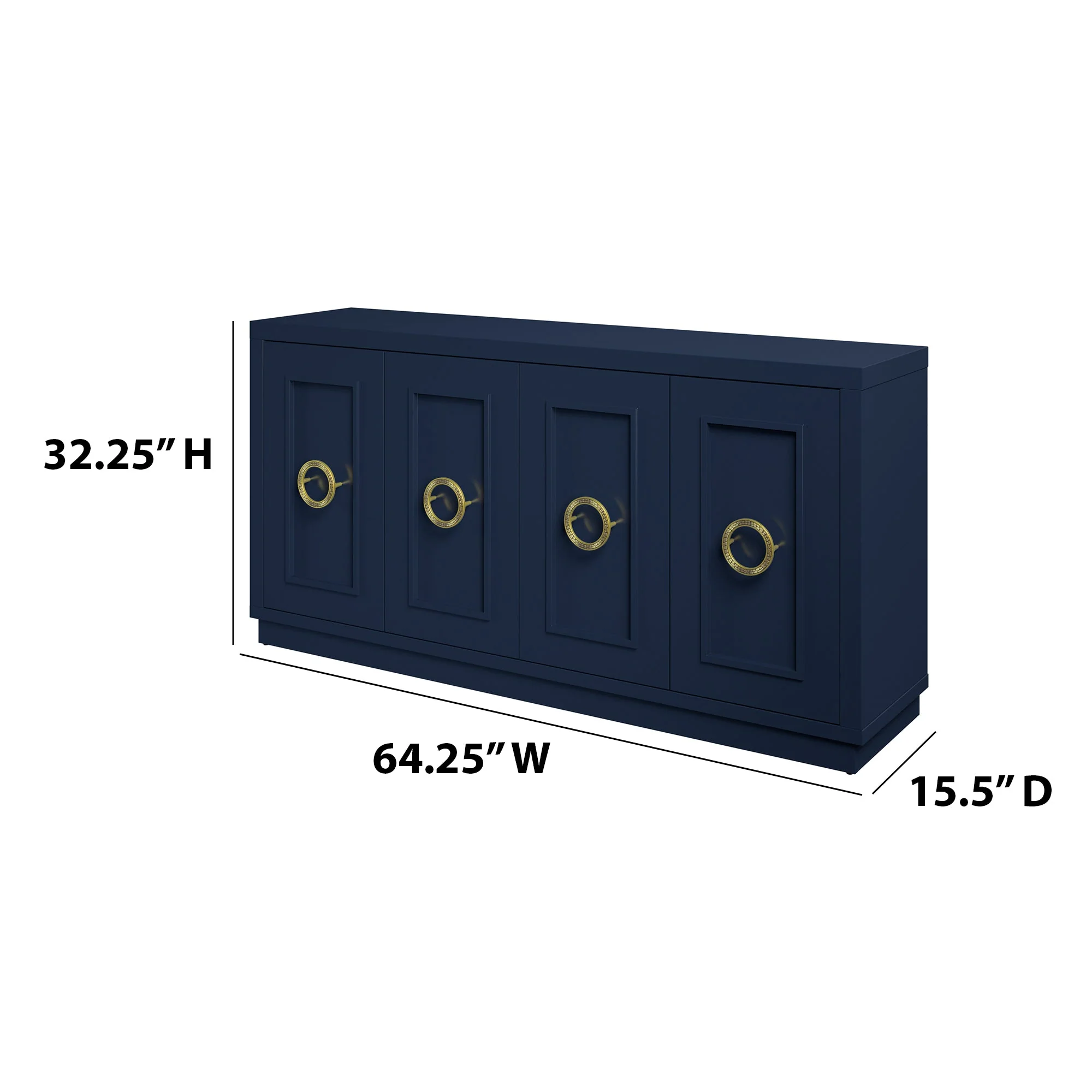 Stylish Dining Storage Double?Door Buffet Sideboard