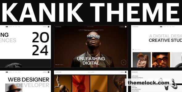 Kanik v1.0.2 - Minimal Digital Agency WordPress Theme