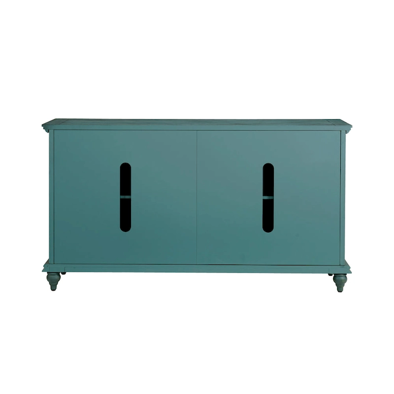 Garden District Solid Wood 65 TV Stand Console