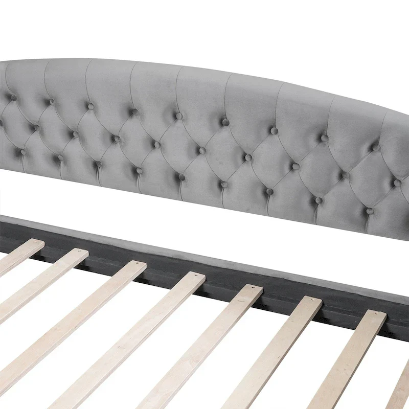 Modern Luxury Tufted Button Daybed, Full