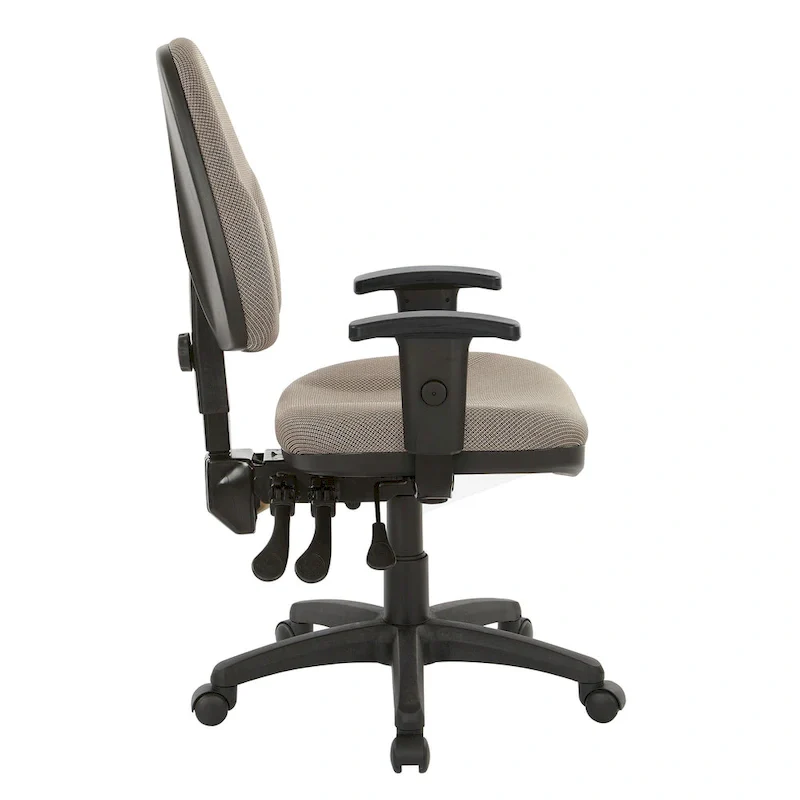 Dual Function Ergonomic Chair with Adjustable Back Height