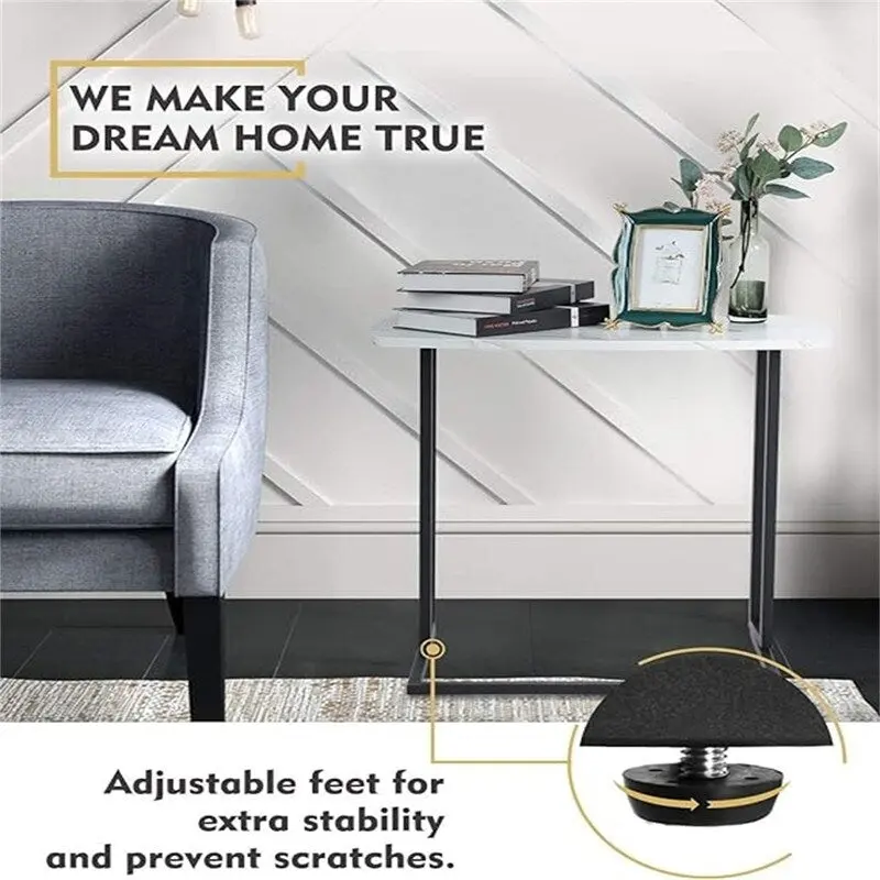 Wooden End Table Anti-Scratch Tabletop