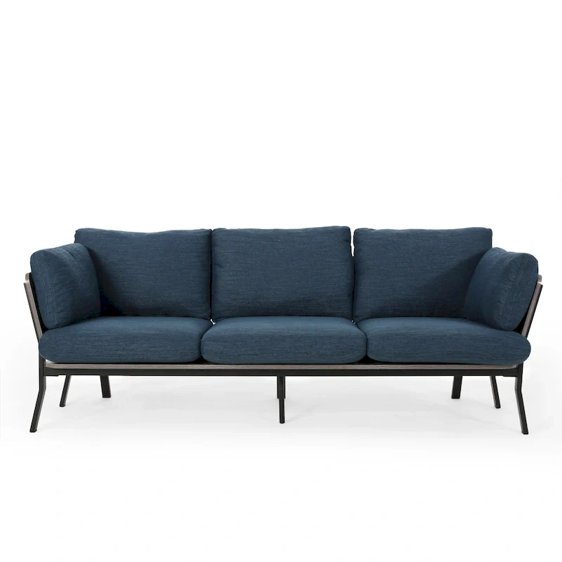 Carvel Mid-century Modern 3-seater Sofa by Christopher Knight Home