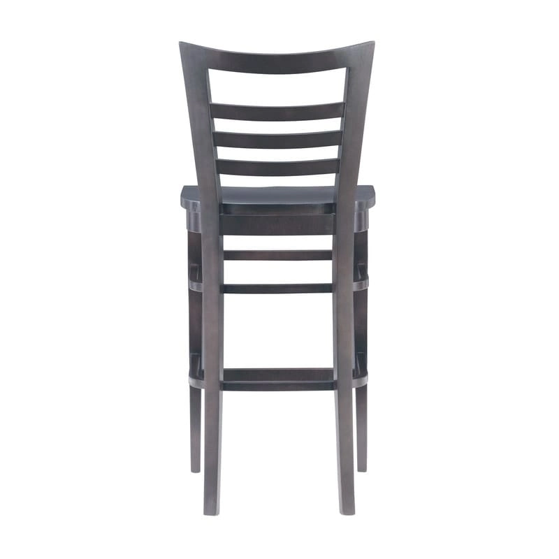 Heathcliff Rustic Solid Wood Barstool (Set of 2)