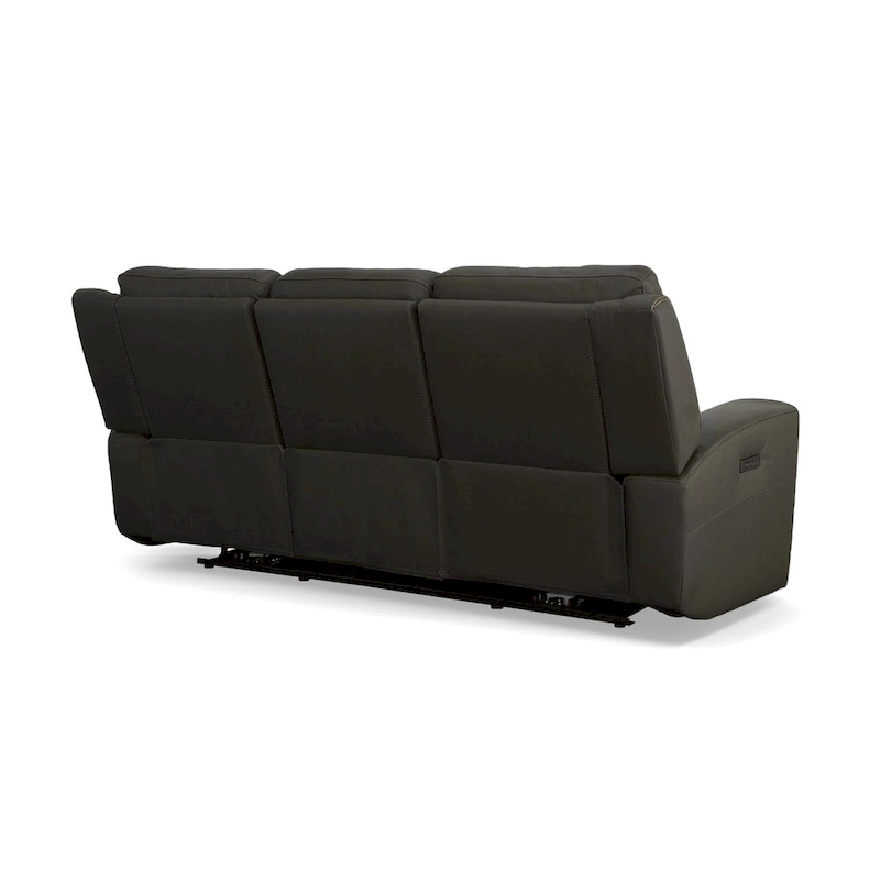 Iris Top Grain Leather Power Reclining Sofa with Power Headrests by Flexsteel