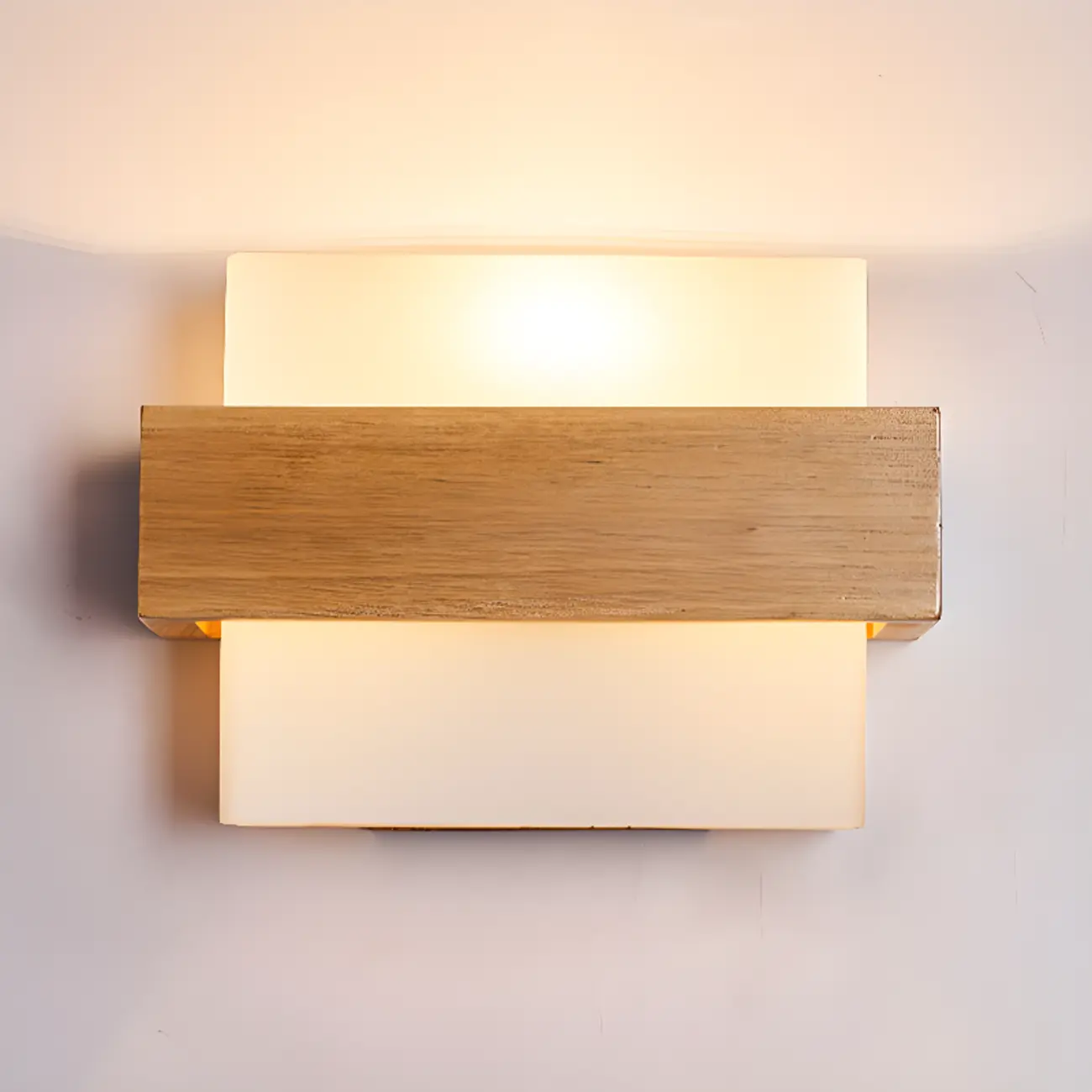 Modern Rectangular LED Wall Sconce  with Up and Down Light