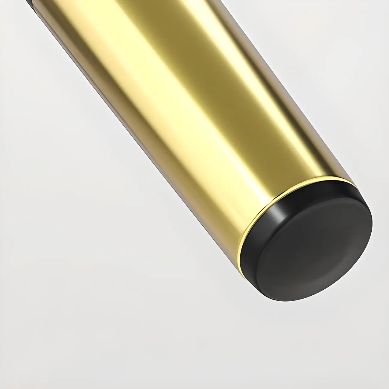 Faux Leather Wingback Metal Legs Dining Chairs