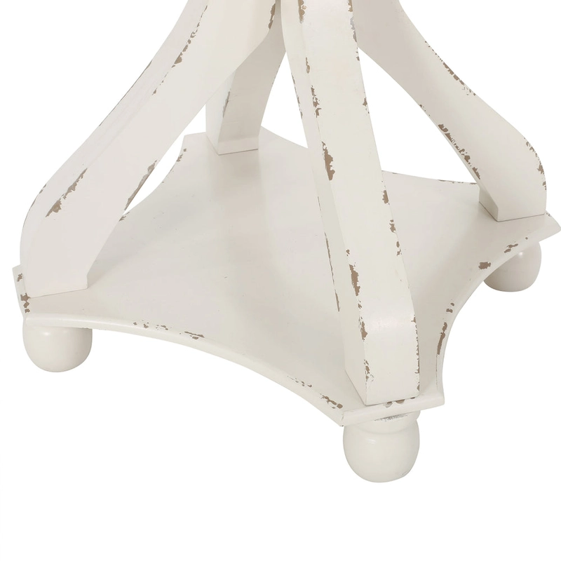 Callao French Country Accent Table with Round Top by Christopher Knight Home