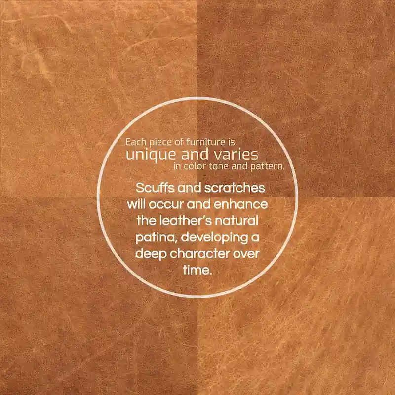 Poly & Bark Essex Lounge Chair - Full Grain Genuine Italian Leather