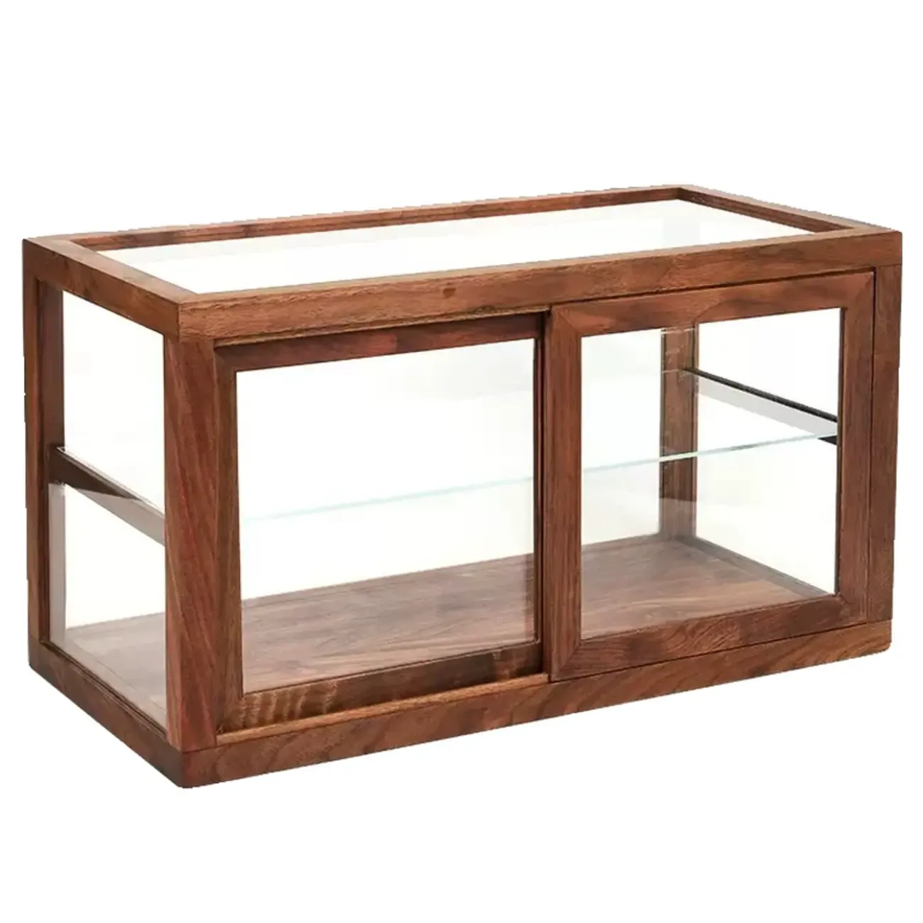 Rectangle Wooden Cubitac Small Display Cabinet