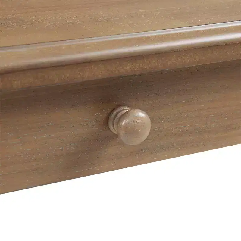 GDFStudio Crista Traditional Wooden Desk with 1 Drawer