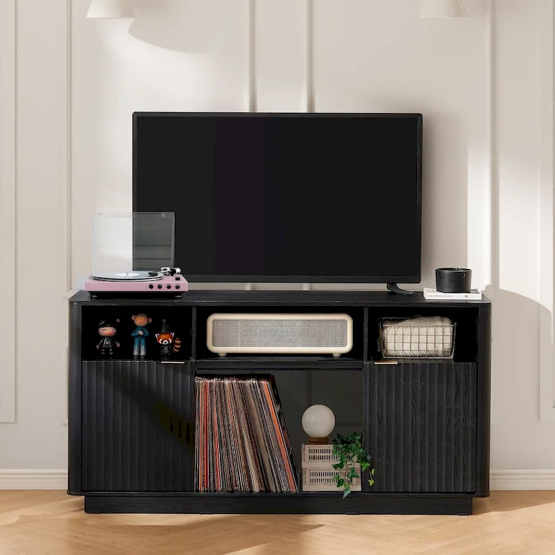 Mopio Brooklyn 59 Electric Fireplace TV Stand