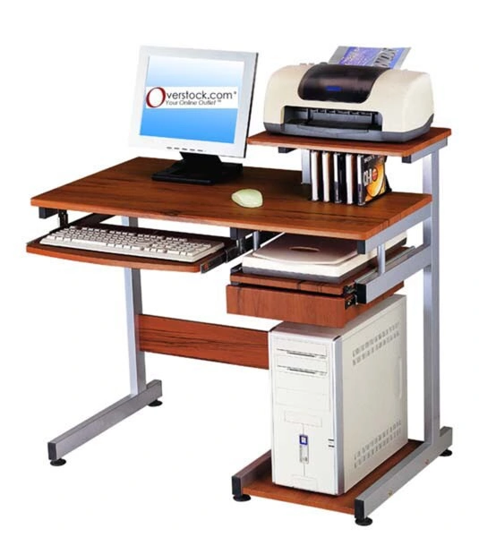Ergonomically-designed Computer Workstation Desk