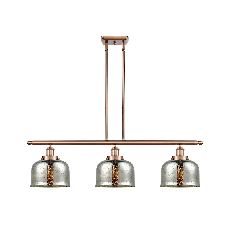 Innovations Lighting Bell - 3 Light 36  Island Light - 8  Shade