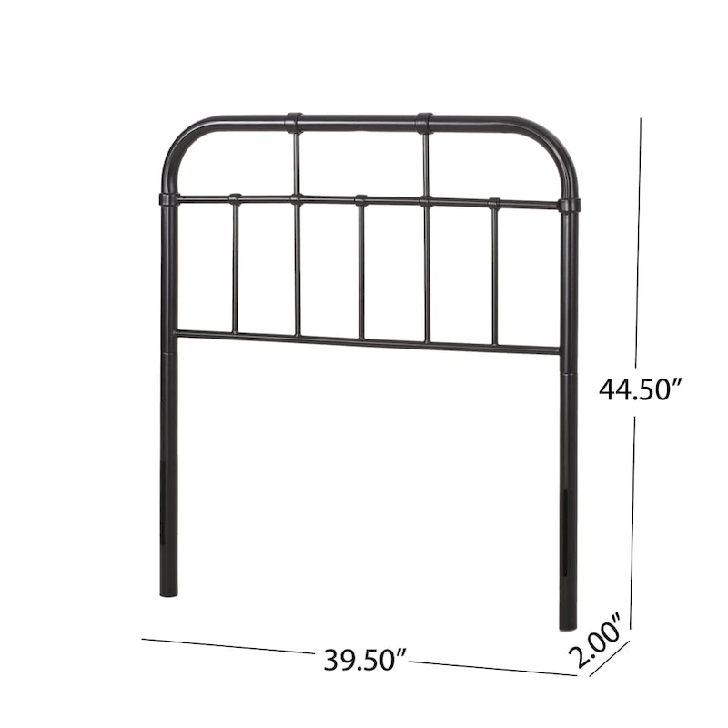 Crombie Industrial Iron Headboard by Christopher Knight Home