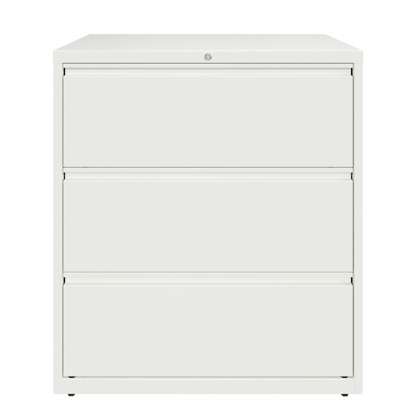 Hirsh 36 in Wide, 3 Drawer, HL8000 Series, Classic Blue