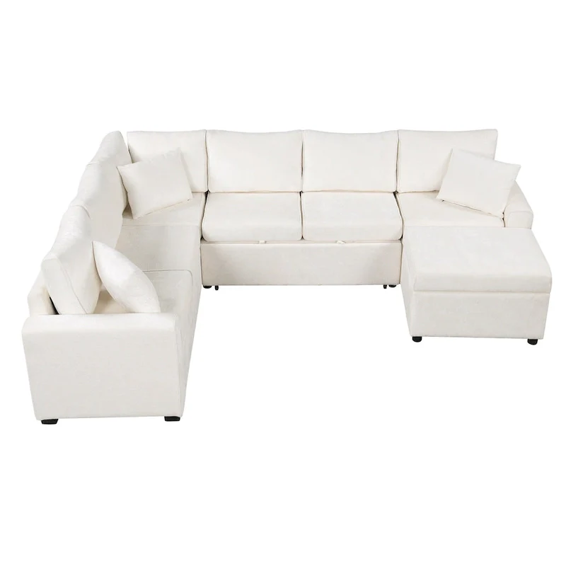 Sectional Sofa Pull-out Sofa Bed Sleeper