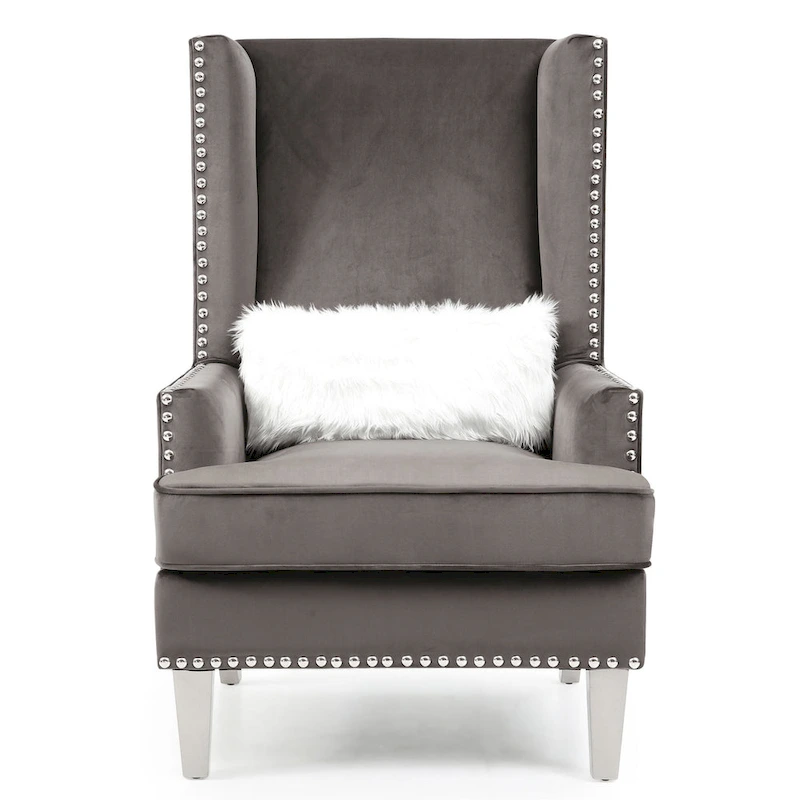 Wilshire Velvet Accent Chair
