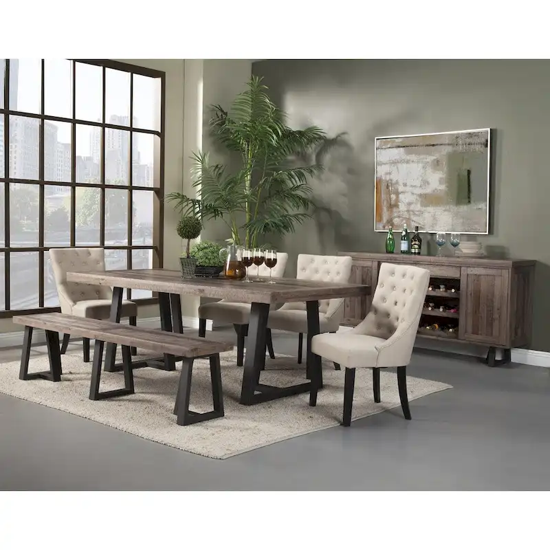Alpine Prairie Dining Bench