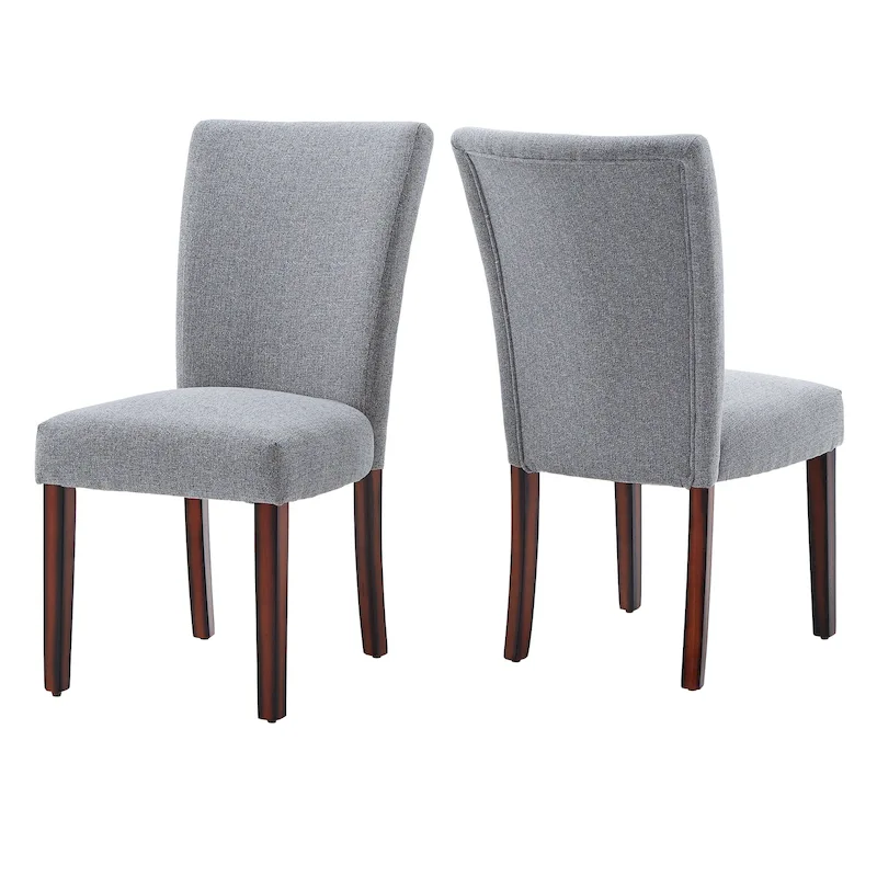 Cannes Upholstered Parson Dining Chair (Set of 2) by iNSPIRE Q Bold