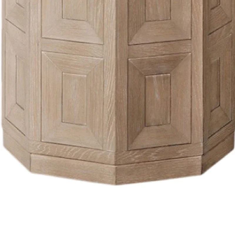 Accent Side End Table, Tawny Brown Wood, Rectangular 20 Inch