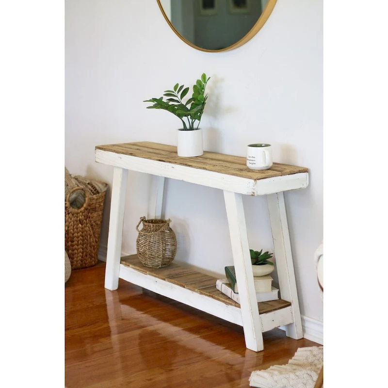 White 46 inch Aztec A-frame