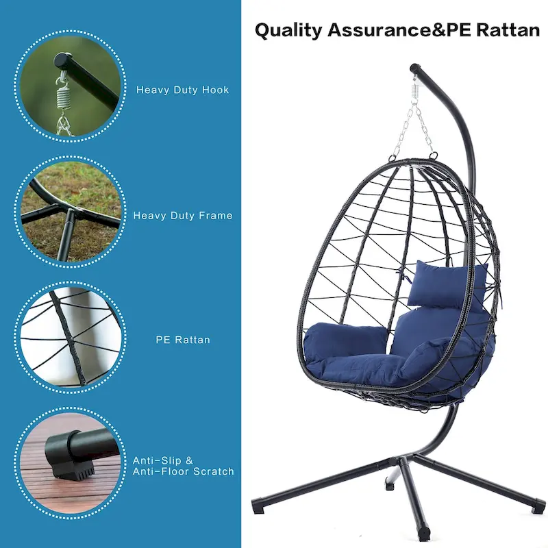Waterproof Wicker Swing Chair