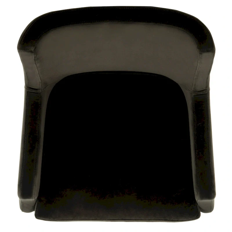 SAFAVIEH Couture Anjanette Velvet Arm Chair - 28 W x 29.9 D x 35.4 H - 28Wx30Dx35H