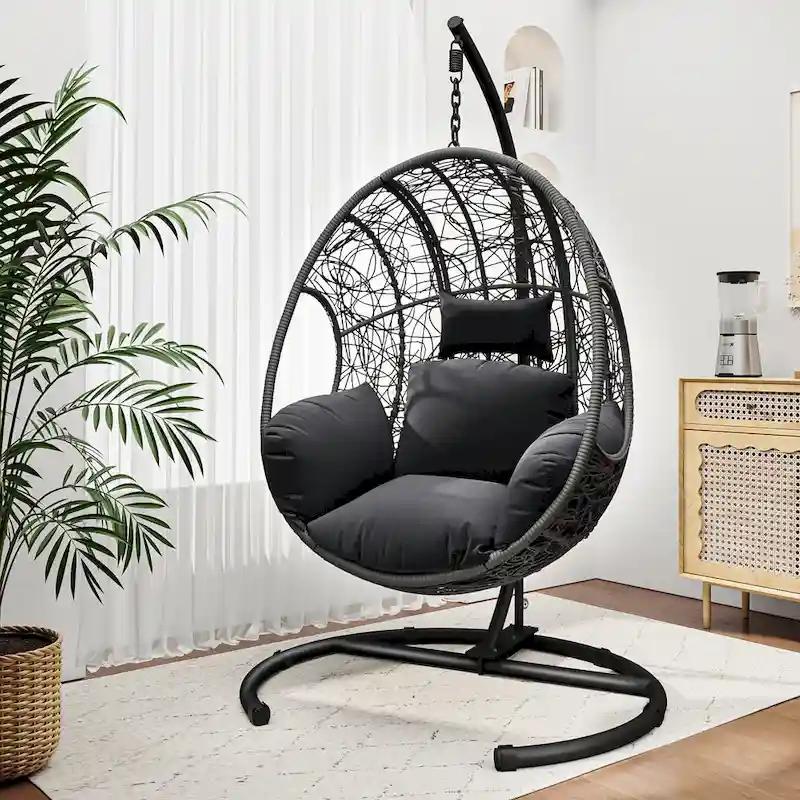 wicker Swing Egg Chair