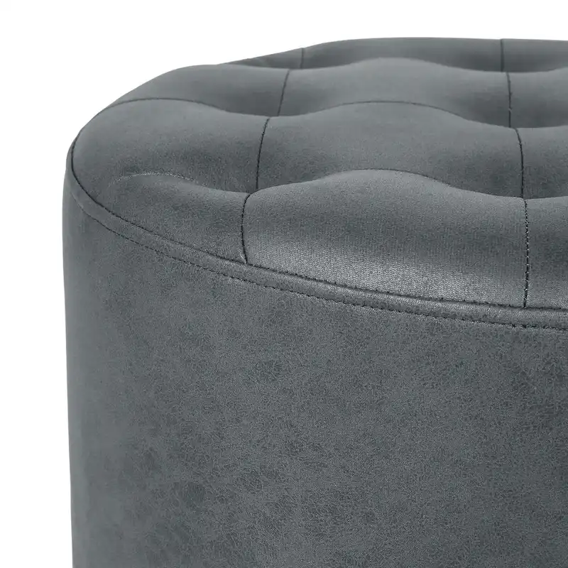 Adeco Upholstered Ottoman