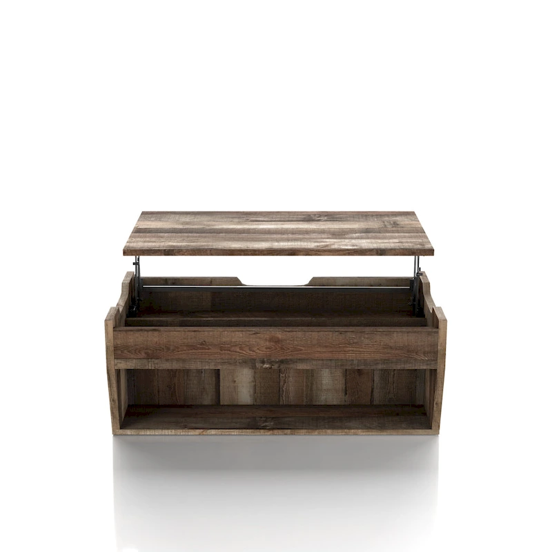 Rere Rustic 41-inch Wood Lift-top Coffee Table by Furniture of America