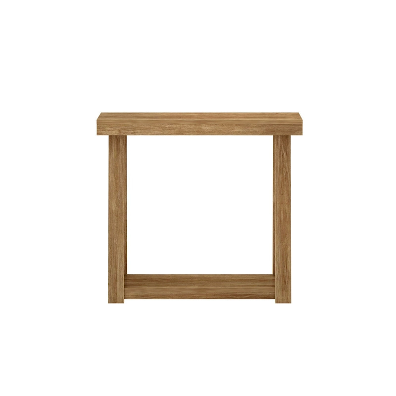Plank and Beam Classic Console Table with Shelf - 36